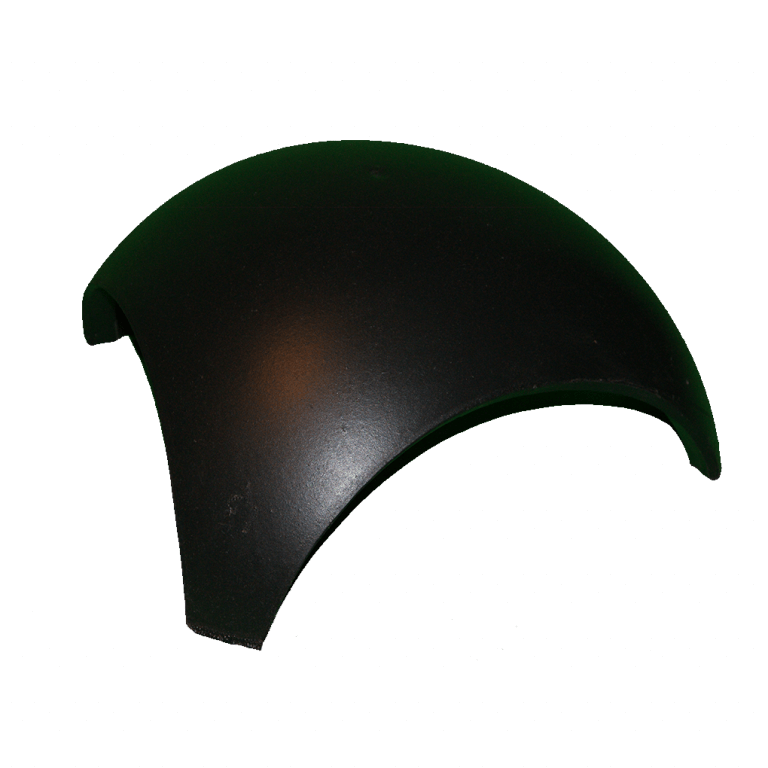Koramic Vorstenhoed nr. 1 - 3 x halfronde Vorst Zwart Satinet